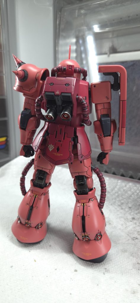 My First GK Build: The YJL Zaku II MS-06S–3枚目/制作者：shivatrance