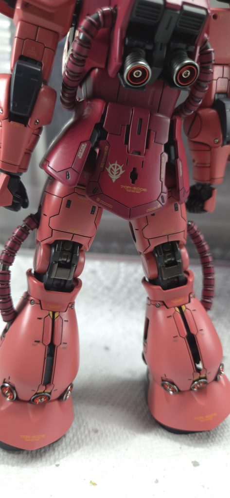 My First GK Build: The YJL Zaku II MS-06S–4枚目/制作者：shivatrance