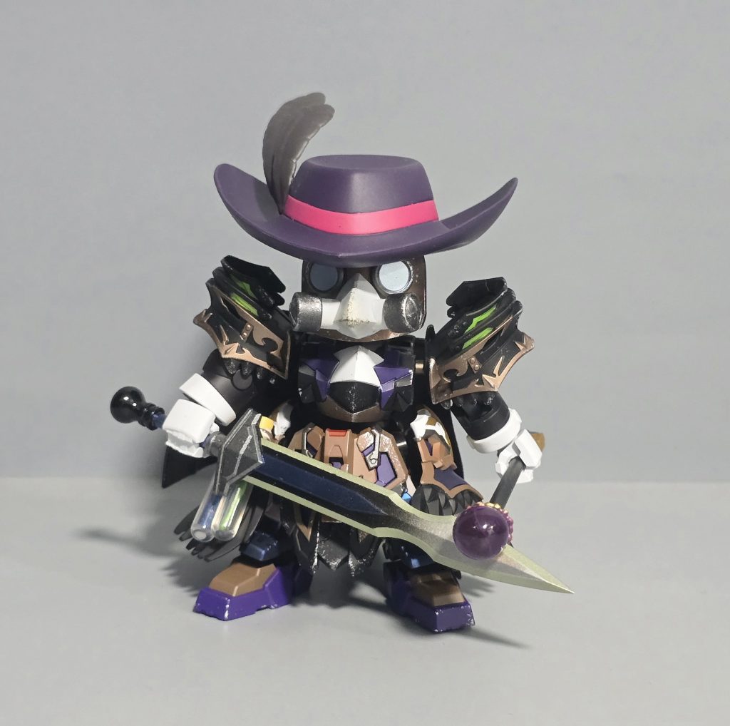 滅亡と一人の者 疫病医師 ゼロガンダム–2枚目/制作者：昨日の 🎈W