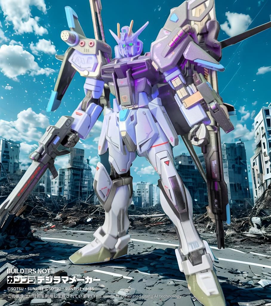 最後はデジラマメーカーの画像をもって締めたいと思います✨️ 最後まで閲覧、ありがとうございました✨️皆様、よきガンプラライフを👍️