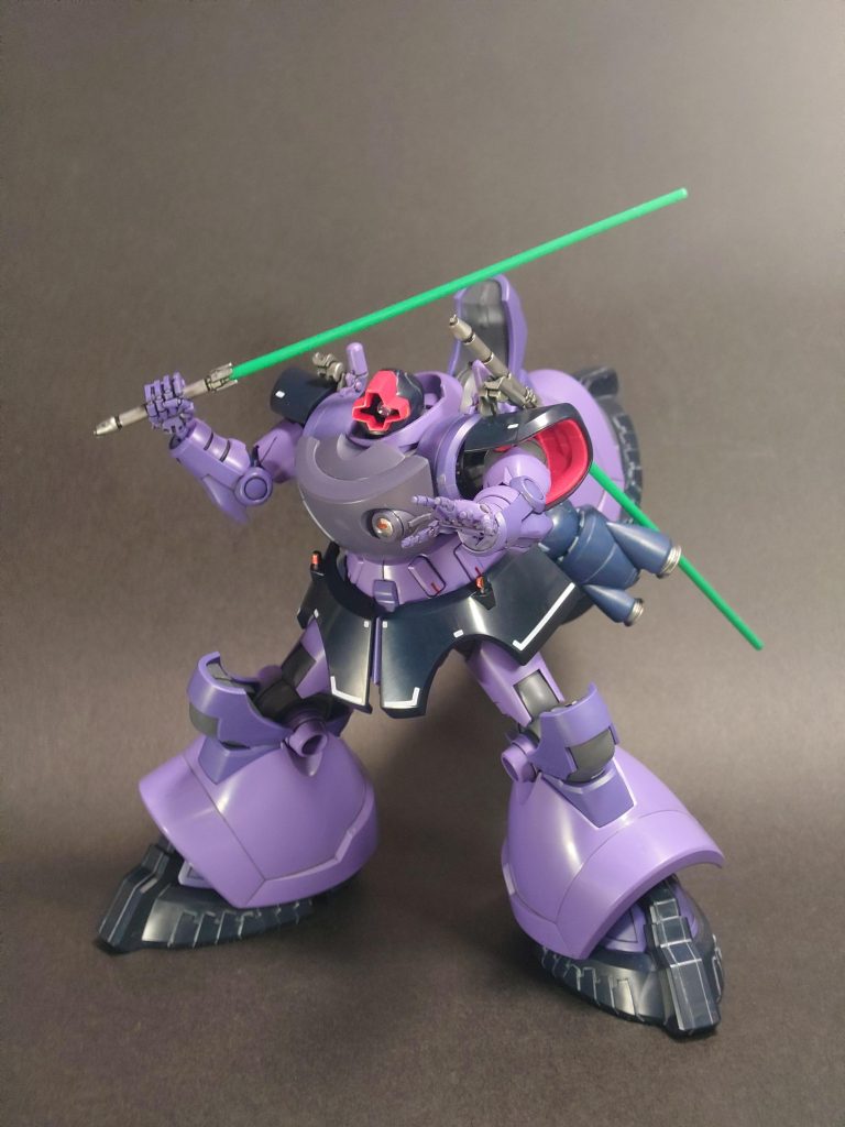 ヒートサーベル持っての見栄切りも決まるー！