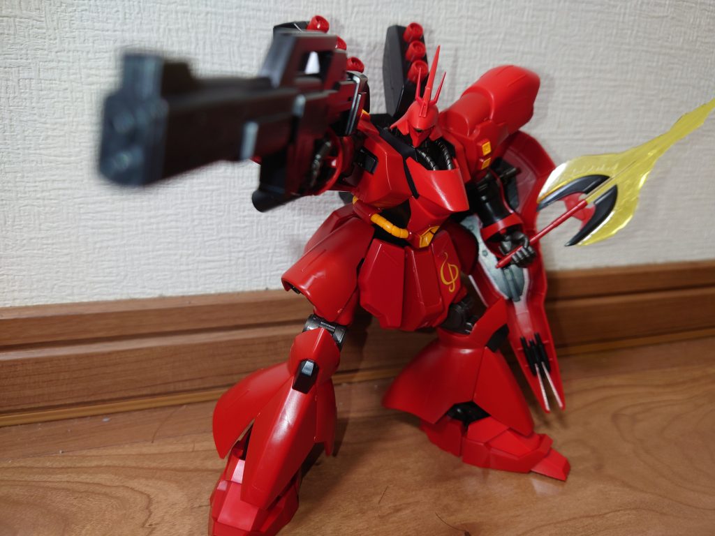 完成！やっぱ完成度高い。いつかνガンダムと並べたいな。