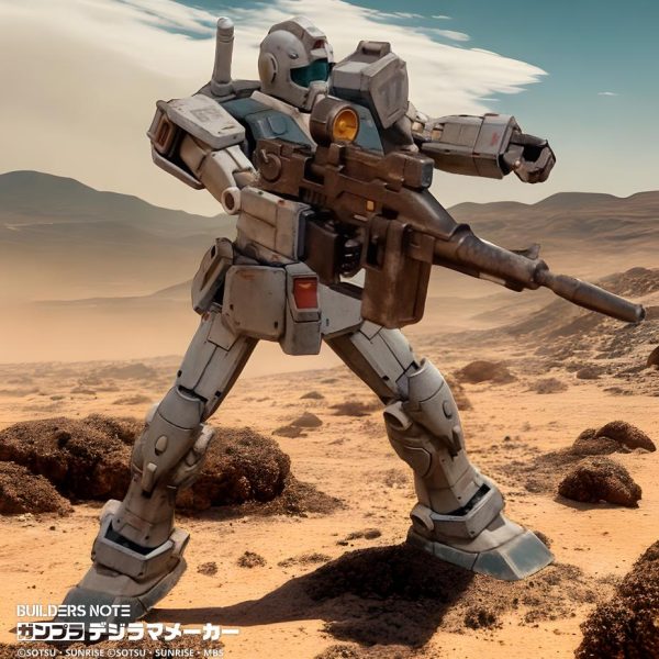 ＨＧ 1/144 ジム (スレッガー搭乗機)・ウェザリングでの受難