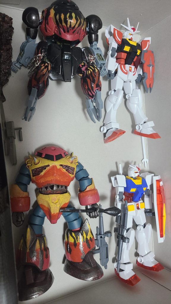 作品名：<p>こやつらは来年の展示会用なので一旦紅白合戦の間ゆっくりお休みしてて頂きます！ 今日からちょこちょこ紅白用のやつ作っていこうと思いますがもし白組に変わってしまったら……まぁ何とかなるでしょꉂ🤣𐤔</p>
