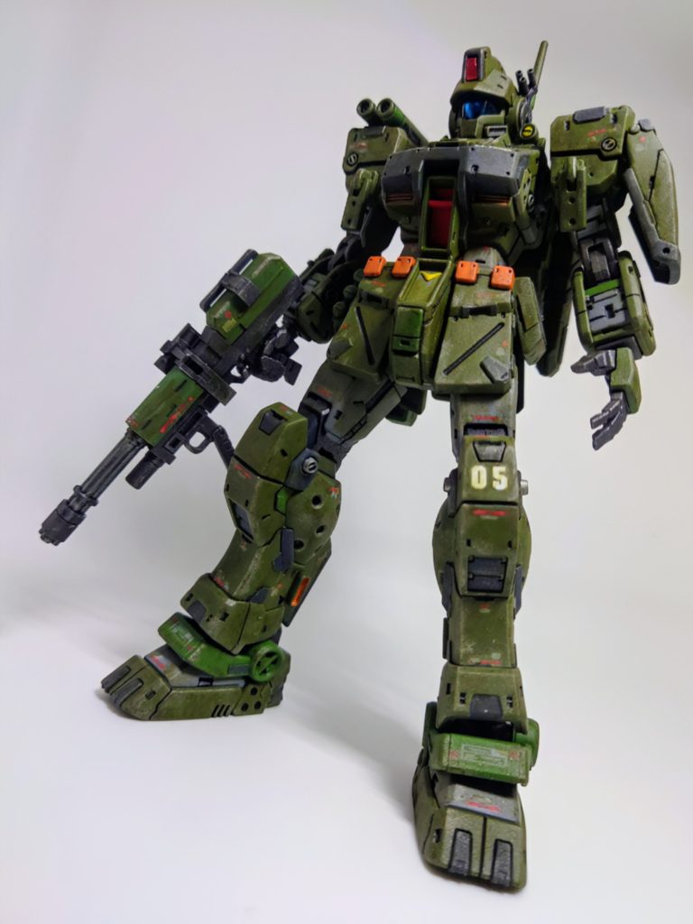 今回も、スジ彫りとプラ版によるディテールアップがメーンでしたが、元々の機体のディテールが素晴らしので、正直余り自分が加工した箇所が目立たないですね（笑）。