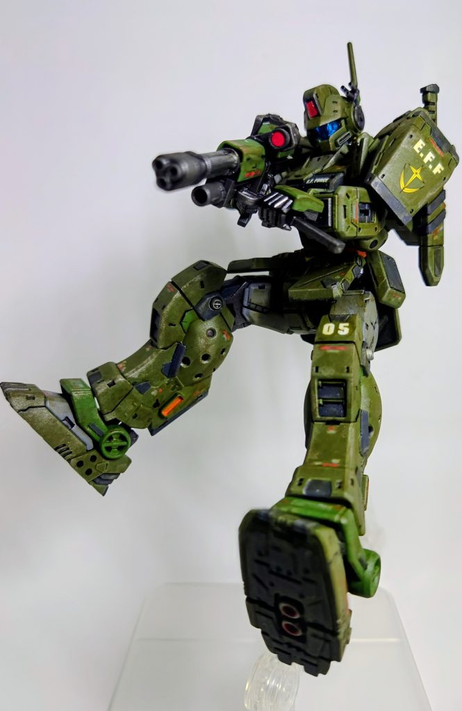 以上、HGジムスパルタン完成報告でした。2026年、希望としてはもう少し投稿数増やしたいですね。来年発売のガンダムアーティファクトも、少し発売延期になりましたし、今のうちに積みプラを少しでも消化しないと（笑）。でも…PGUのνガンダム、欲しいなぁ😅…抽選当たらないかなぁ（笑）。最後まで見て頂き、ありがとうございました😄。※↓に、後1枚投稿してます😊