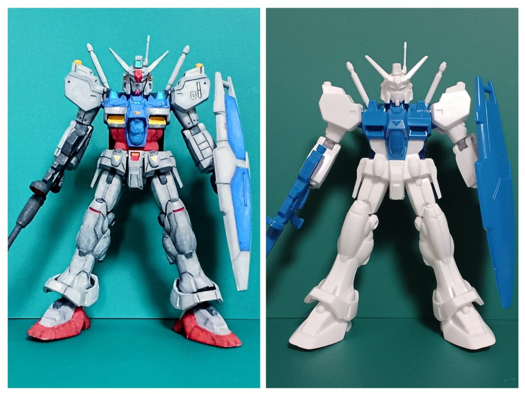 旧キット　ガンダムGP01–8枚目/制作者：Amesho