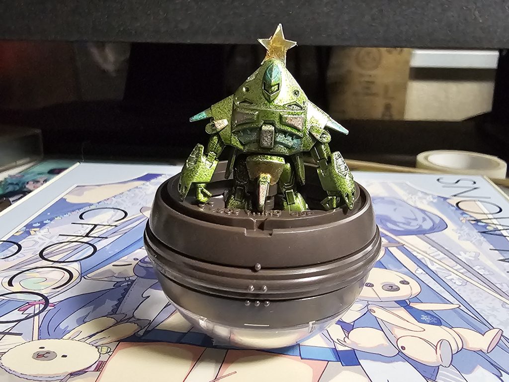 びっくらたまご モビルグーン クリスマス仕様【箸休め回】