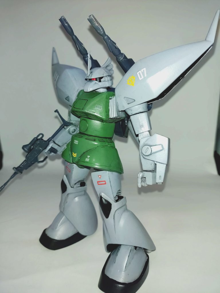 旧キット1/144リゲルグ フル可動 〜勝手におまけだ！ツインキャノン味〜