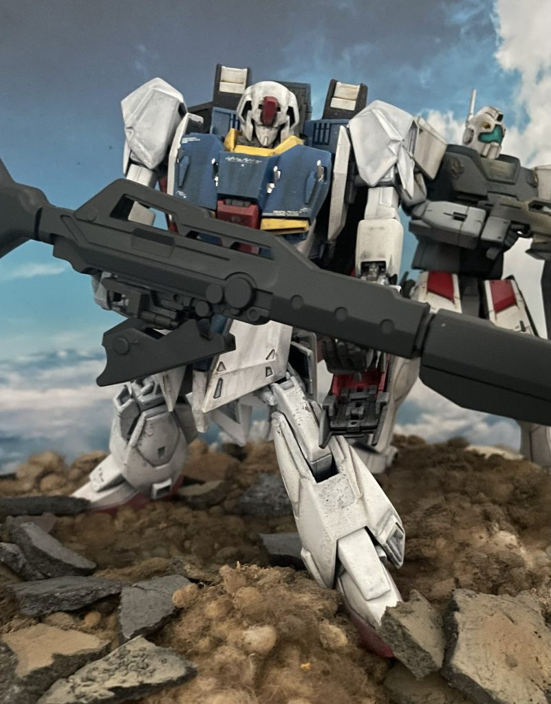 ややアップのアングルから。