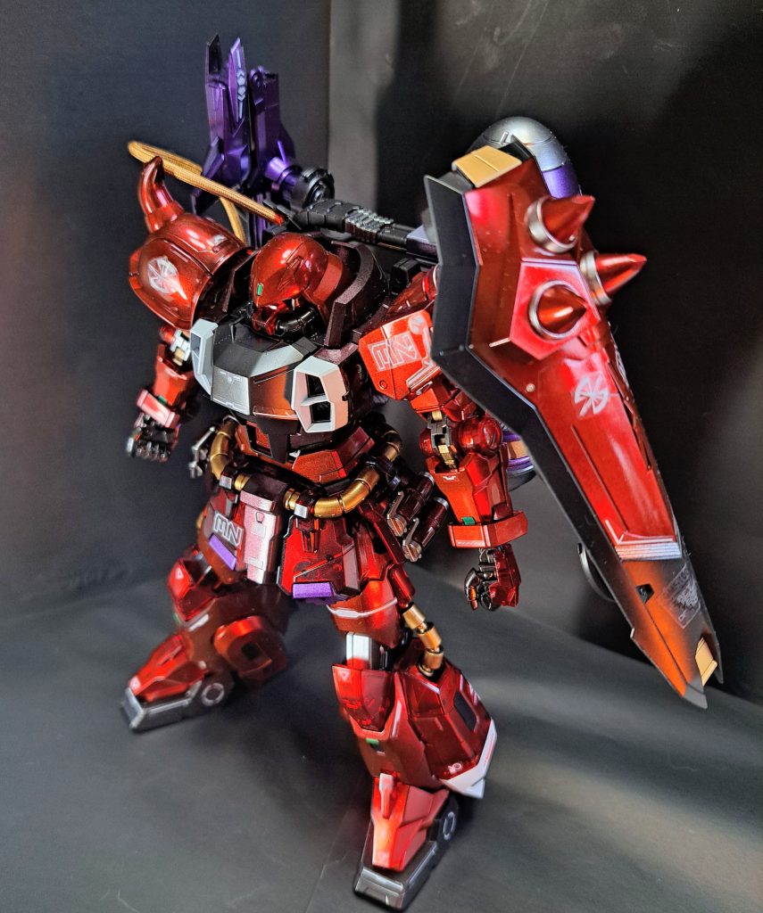 MG ガナーザクウォーリア ルナマリア機 ソリッドクリア風