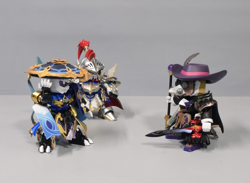 滅亡と一人の者 疫病医師 ゼロガンダム–3枚目/制作者：昨日の 🎈W