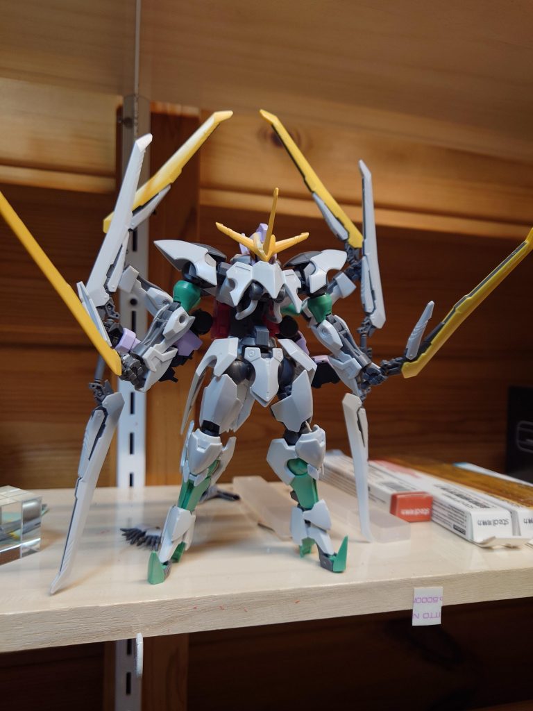 ミキシング。塗装前。これをミキシングと言って良いかどうか（笑）