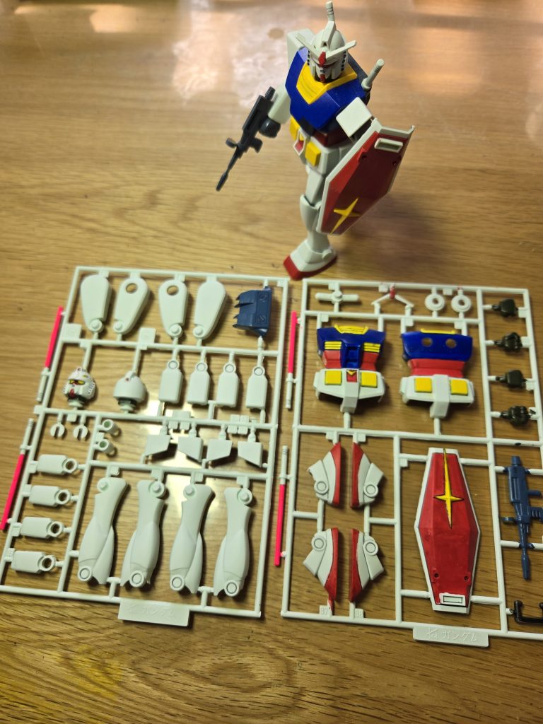 旧キット　ベストメカコレクション　ガンダム