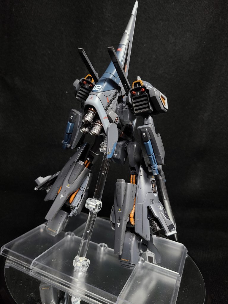 バックショットもお気に入り。メカ感がたまりません。