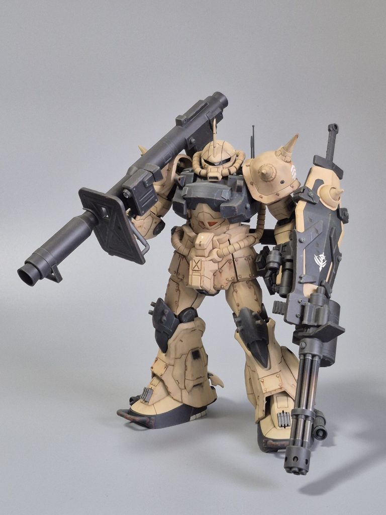 試製地上用高機動型グフカスタム