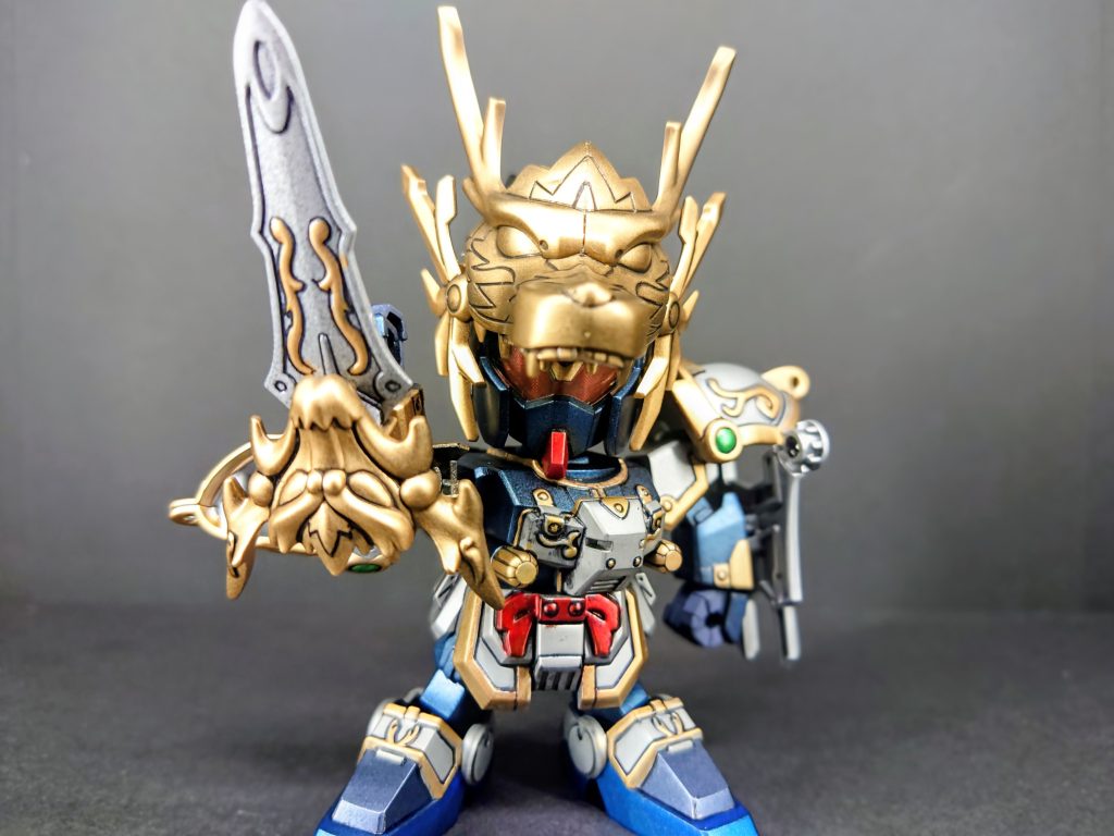 演者・ブルーディスティニー1号機モデル武将…馬超孟起錦馬超のあだ名で有名な蜀の五虎将の一人、その華麗な容姿と勇猛さから「錦」の文字を付けた錦馬超(きんばちょう)と呼ばれた。正直、馬超ってあんまり三國志のコミックとかにも出てくるのも少ないので詳しく知らないんですが、劉備や諸葛亮からの評価は非常に高かった人物だと思います。