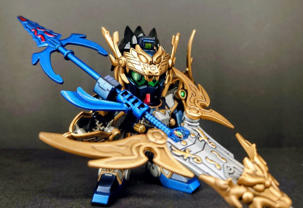 三国伝 馬超ブルーディスティニー 全塗装