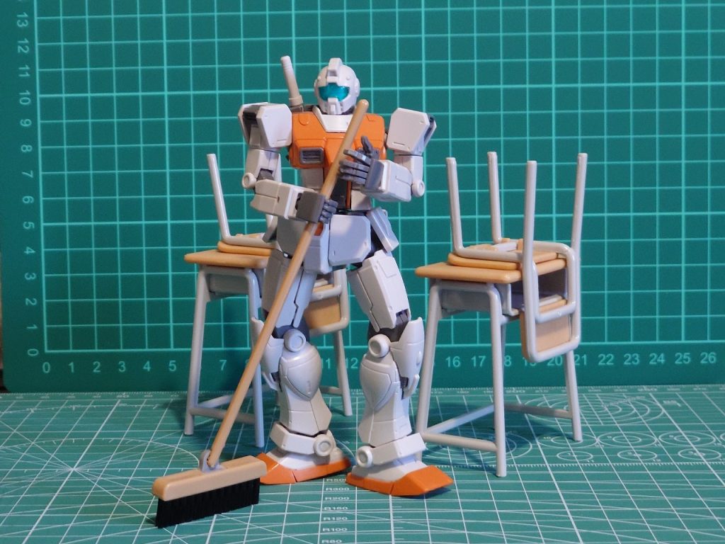 【続々】HG RGM-79ジム モロッコ戦線仕様 ただの素組み＆自己満足徹底微調整