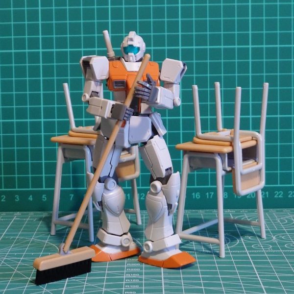 【続々】HG RGM-79ジム モロッコ戦線仕様 ただの素組み＆自己満足徹底微調整