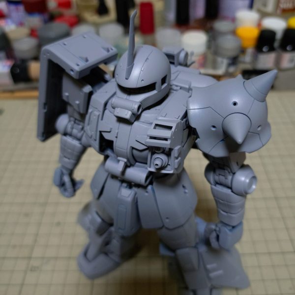 《MG高機動型ザクII制作》