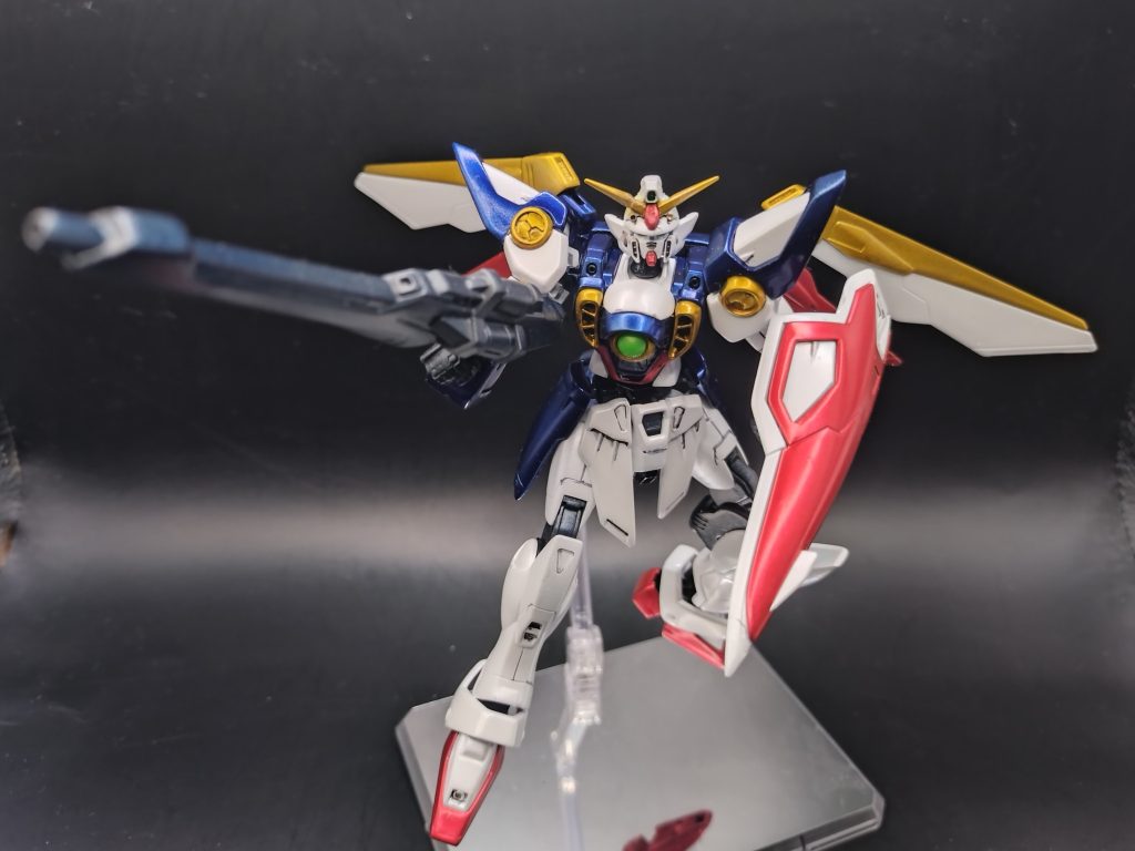 EGウイングガンダム 　メタリック塗装