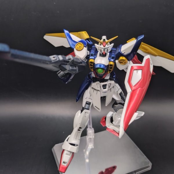 EGウイングガンダム 　メタリック塗装