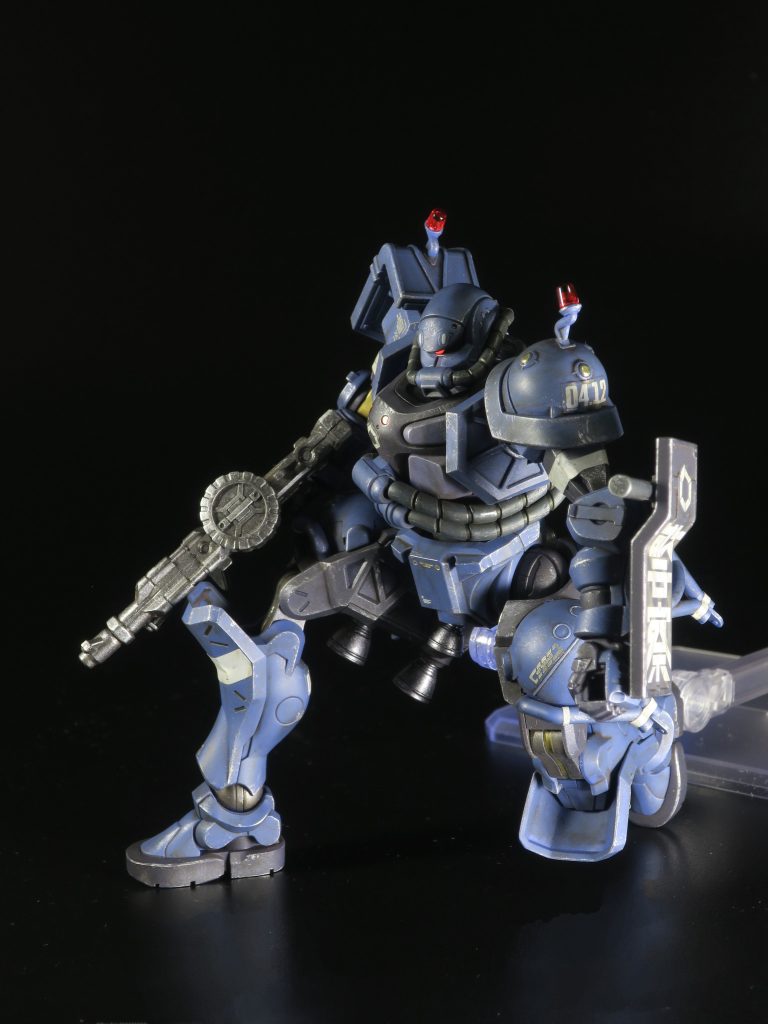 HG 軍警ザク ウェザリング