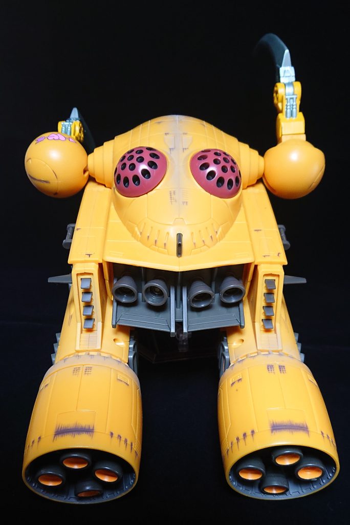 バーニアも全てボールジョイントで可動します。