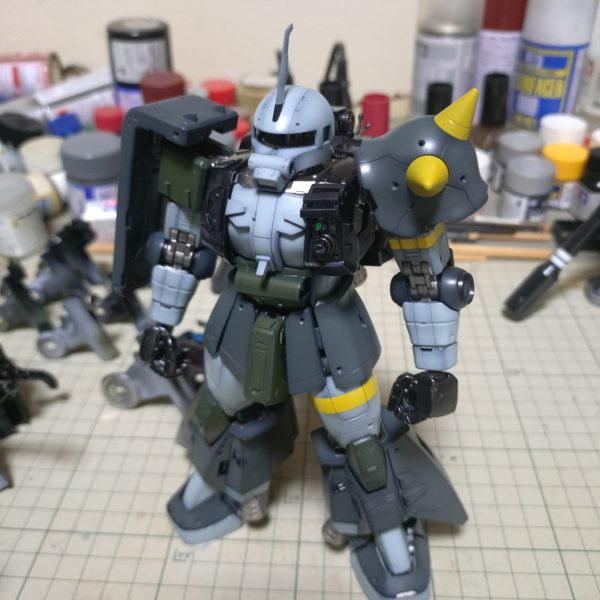 《MG高機動型ザクII制作》