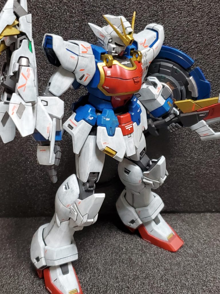 今回新調した筆が、すごく筆むら？筆の線が出るので、いっそこれを生かしてみてはどうか？と思い、いつもより塗りを１回少なくしました。