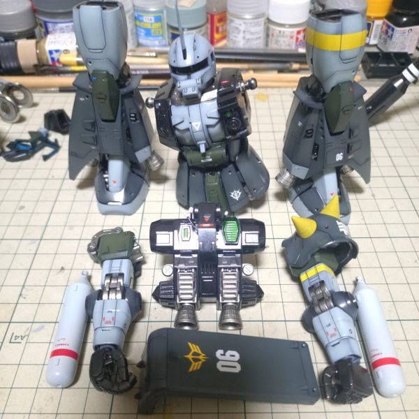 《MG高機動型ザクII制作》