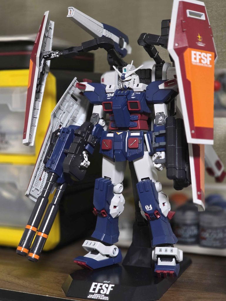 MG フルアーマーガンダム ver.Ka サンダーボルト 筆塗全塗装