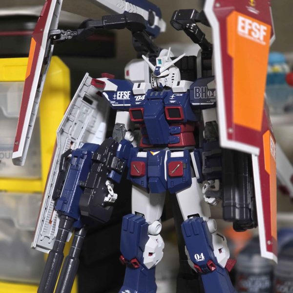 MG フルアーマーガンダム ver.Ka サンダーボルト 筆塗全塗装