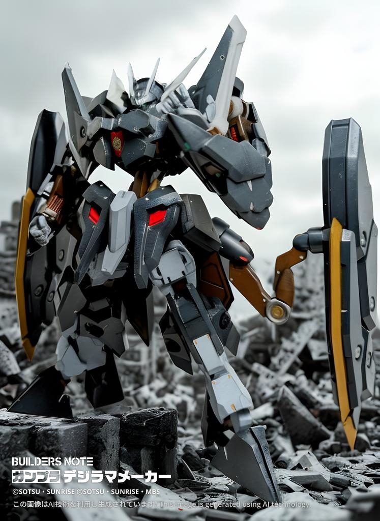 HG 1/144 ガンダムザガン 『Ver.私生活が、極貧の翔姫』