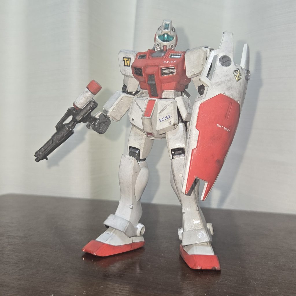 紅白といえば…ジム・コマンド宇宙仕様‼️