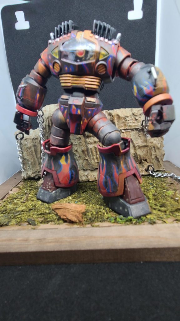 素立だとこんなんですわい、つや消し吹いたせいでファイヤーパターンが映えません…あと塗装も撮影も下手ですが別に普通に作るだけで特に練習しないけど来年は上手くなってたらいいな!