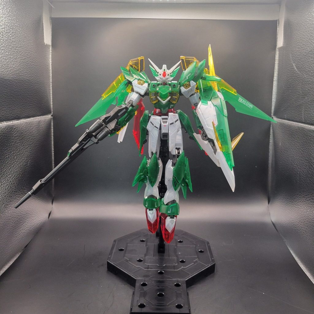MG 1/100 ガンダムフェニーチェリナーシタ [クリアカラー] 素組』ウイングガンダムフェニーチェリナーシタクリアカラー