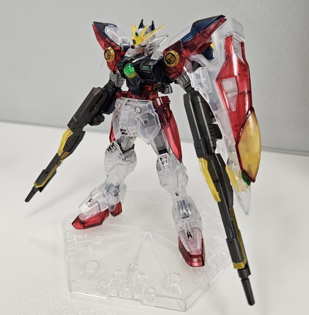 クリアカラーキットなんだから全塗装はせず部分塗装と墨入れだけで簡単フィニッシュ