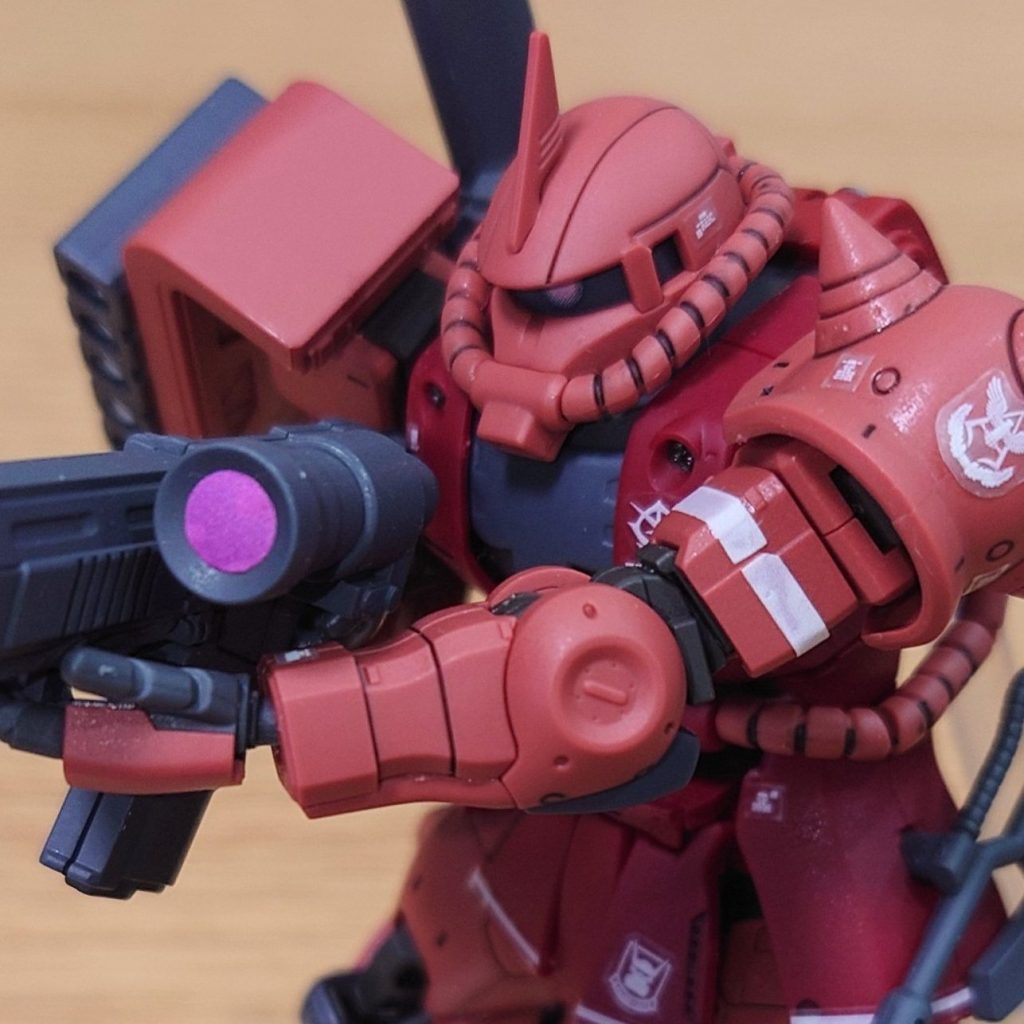 HG シャアザク(ORIGIN 赤い彗星)