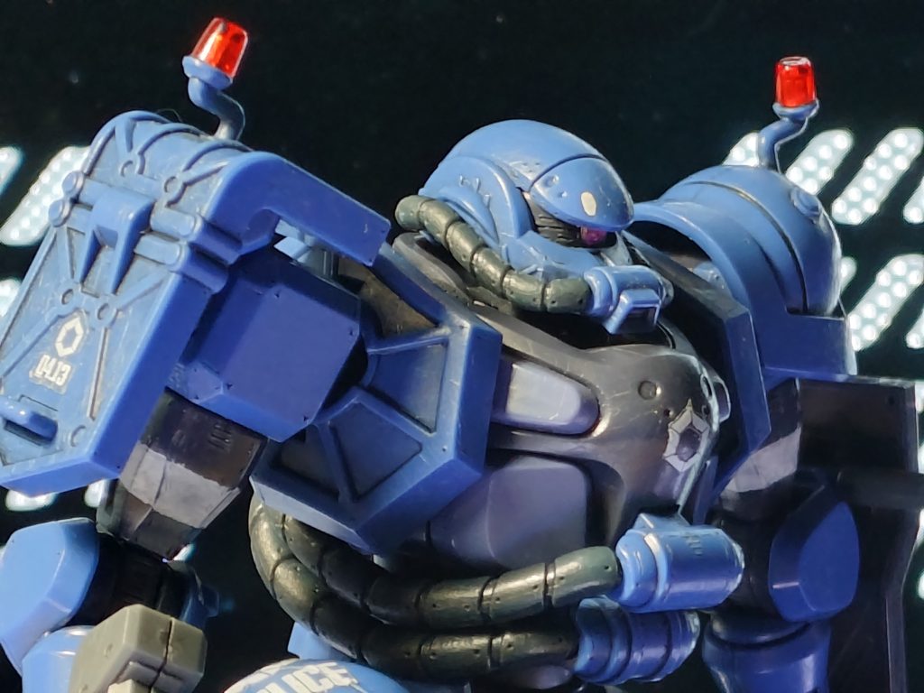 MS-06-SSP POLICE ZAKU 軍警ザク（GQ）–6枚目/制作者：E12改