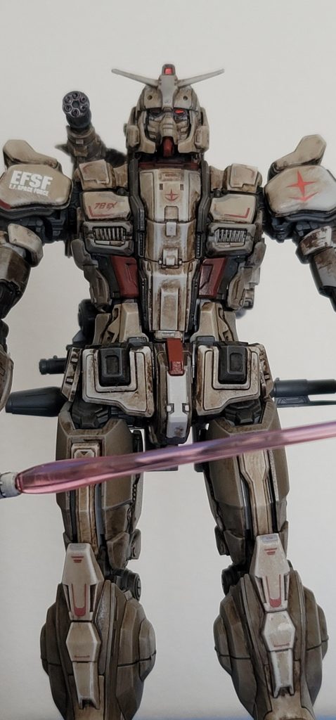 ガンダムEX　ウェザリング–2枚目/制作者：たこ焼き太郎