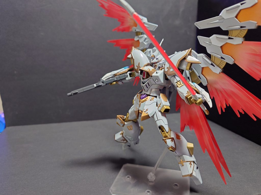 胸部ビーム砲展開