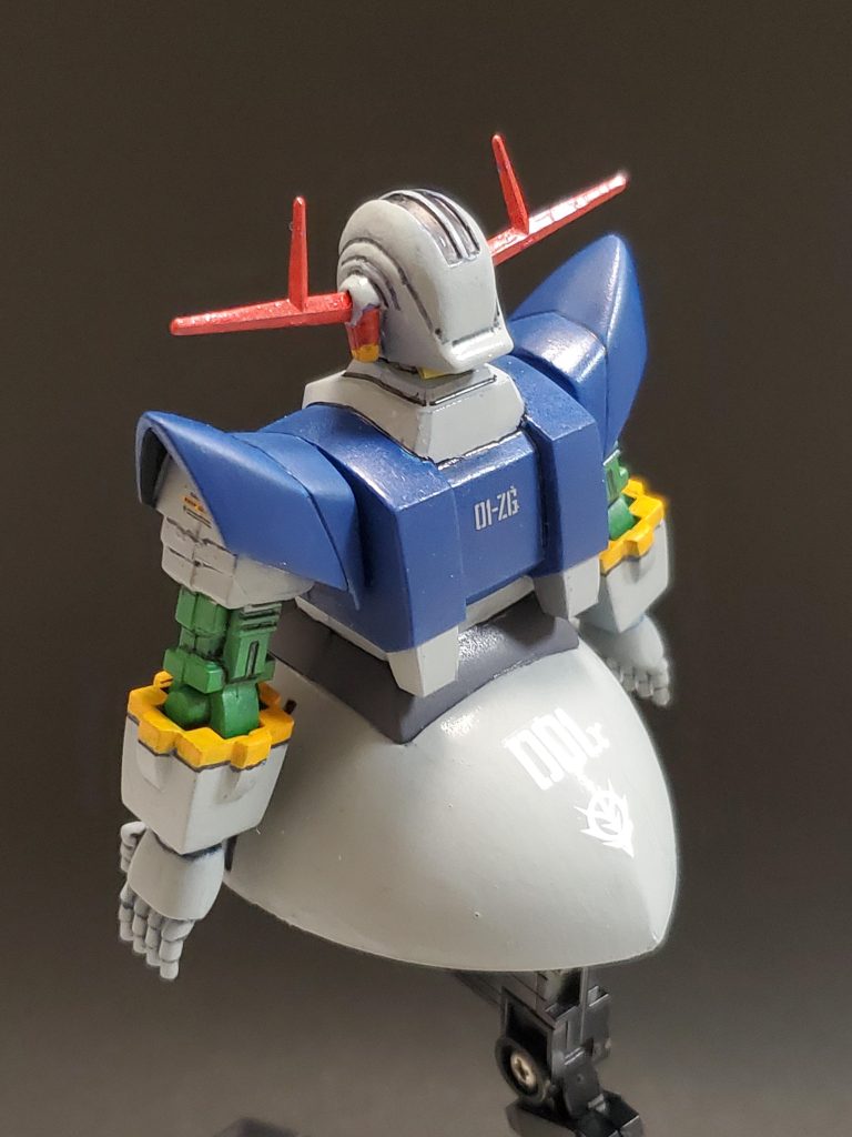 デカールもHGUCとはサイズが違うのでほとんど貼れませんでした😊💦