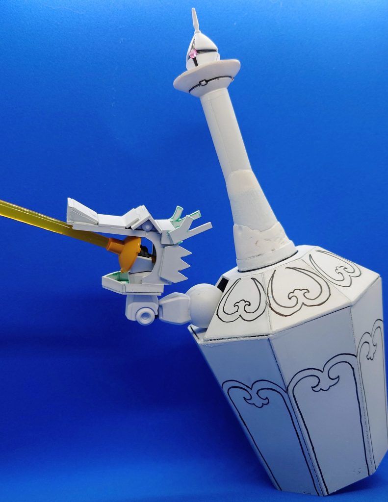 シャハト技術本部長「私もそう思うが、このギャンしかりフルアーマー・ギャンはマ・クベ大佐の魂そのモノ。また何か思い入れの強い物を模したという話だ。よろしく頼むよマイ中尉。」マイ技術中尉「はぁ…。」ーーーーーー