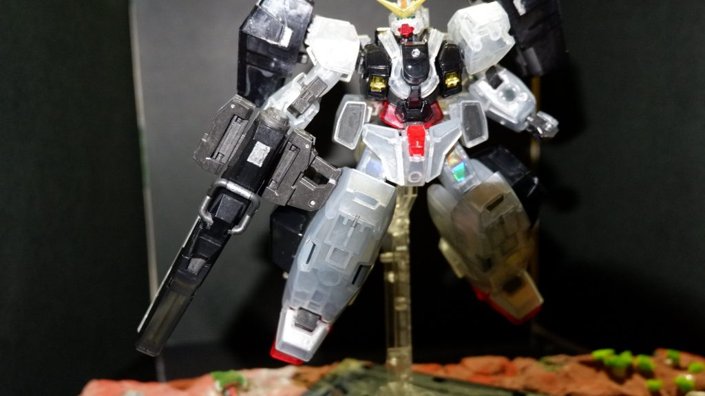 ありがとうございました。あ、ビームサーベル持たせてなかった(gundam-kao10)でもヴァーチェさんにはいらないと思うんだなあ。なんなら殴ってほしいわけよ