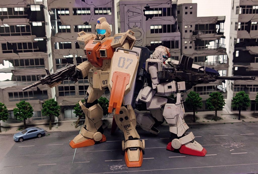 陸戦型ジム–3枚目/制作者：@Torowa_No3