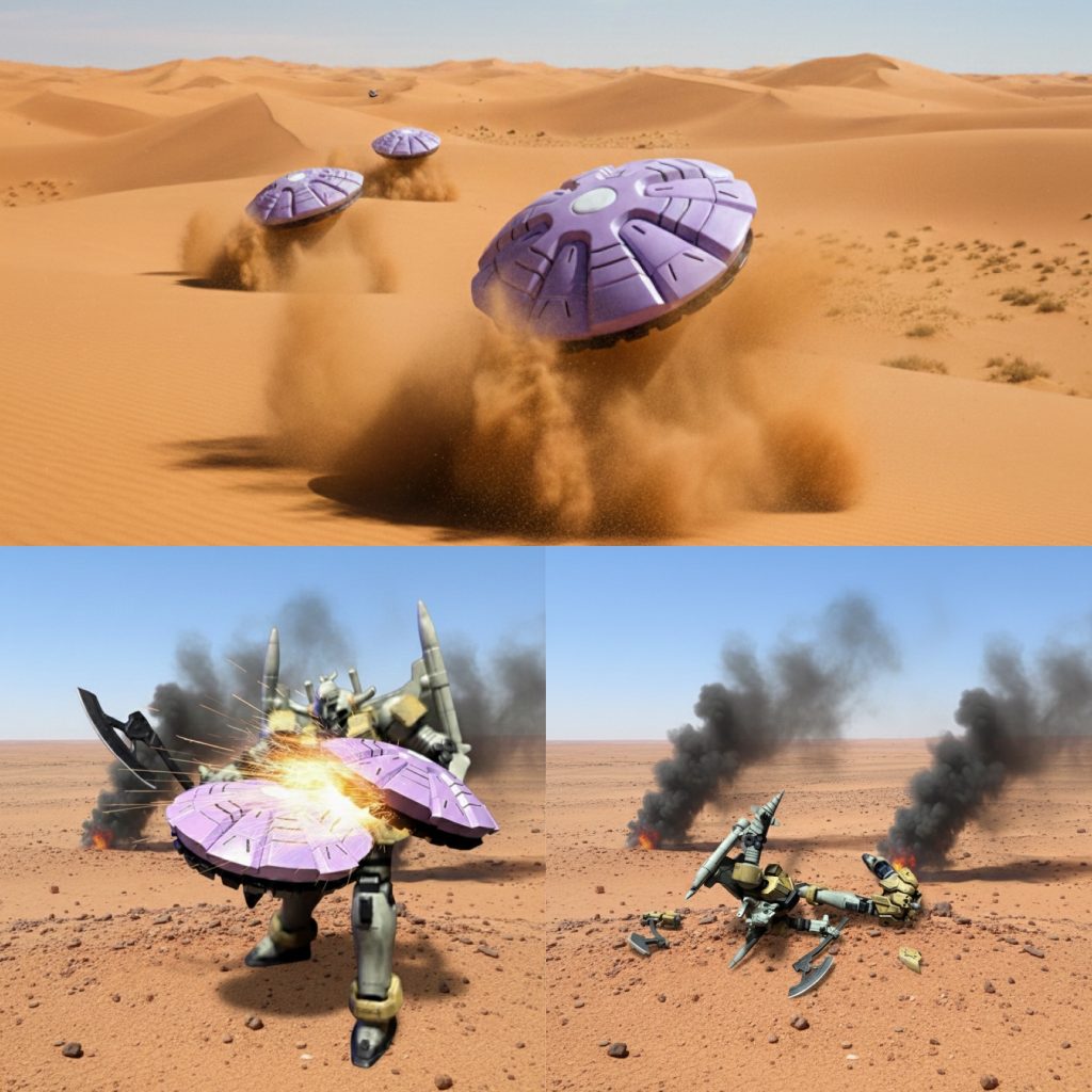 エグザベ専用ギャン(ハクジ装備)–4枚目/制作者：yamatoto