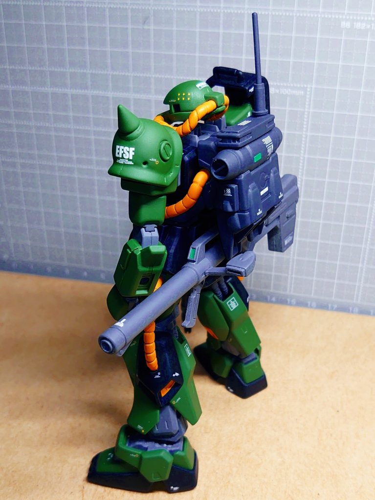 いちばん難儀だったのが、脚の動パイの位置決めでしたw