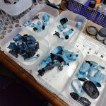 初期に作ったMGのグフカス。化粧直しします。